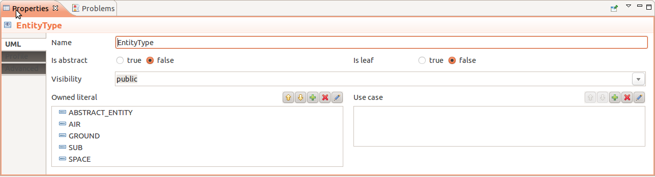 Enumeration datatypes